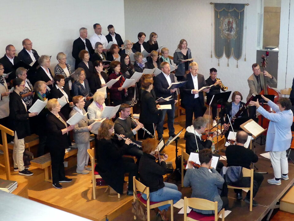 Gottesdienst, Orchester, 50 Jahre Dreifaltigkeitskriche Riedlingen